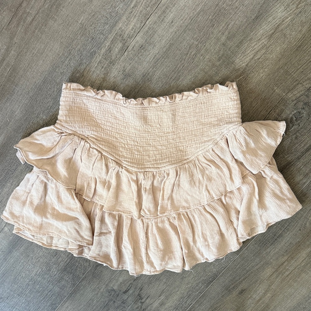 The POST Ruffled Mini Skort